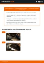 A szakmai útmutató Olajszűrő cseréhez Citroen Xsara Kombi 1.6 16V gépkocsiknál
