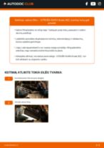 Žingsnis po žingsnio pakeiskite CITROËN XSARA Break (N2) Oro filtras, keleivio vieta PDF vadovas