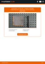 Schritt-für-Schritt-Anleitung im PDF-Format zum Luftfilter-Wechsel am PEUGEOT PARTNER Combispace (5F)