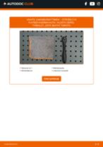 Kuinka vaihtaa Ilmansuodattimet CITROËN C15 Pritsche / Fahrgestell (VDPD) - käsikirja verkossa