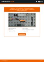Kako zamenjati in prilagoditi Filter goriva CITROËN BERLINGO: vodnik pdf