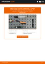 Manual online sobre a substituição de Filtro de Combustível em CITROËN JUMPY Platform/Chassis (BU_, BV_, BW_, BX_)