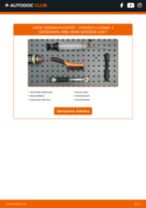 Lépésről-lépésre PDF-útmutató - CITROËN C15 Estate Üzemanyagszűrő csere