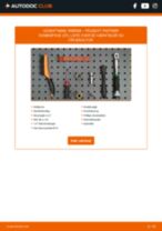 Illustrerede manualer for PEUGEOT PARTNER Combispace (5F) rutine-vedligeholdelse