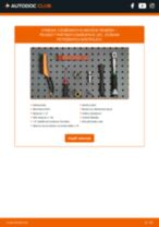 Podrobný PDF tutorial k výmene PEUGEOT PARTNER Combispace (5F) Klinový rebrovaný remen