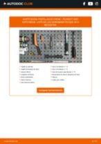 La guía profesional para realizar la sustitución de Amortiguadores en tu PEUGEOT 1007 (KM_) 1.4