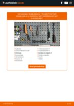 De professionele handleidingen voor Remschoenen-vervanging in je PEUGEOT Partner Origin Kastenwagen (G_) Electric