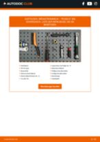 PEUGEOT Bremstrommeln hinten und vorne wechseln - Online-Handbuch PDF