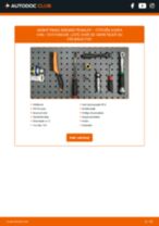 Online manual til udskiftning på egen hånd af Bremsetromle på CITROËN XSARA Box