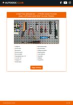 Manuell PDF om XSARA PICASSO (N68) 2.0 16V vedlikehold