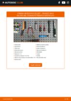 Podrobný PDF tutorial k výmene PEUGEOT 405 II (4B) Sada brzdových čeľustí