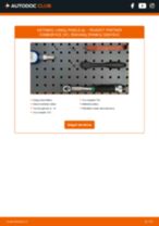 PEUGEOT J9 Kompresoriaus padavimo žarna pakeisti: žinynai pdf