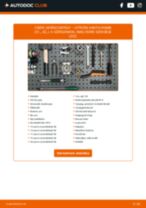 Útmutató PDF Xantia Kombi (X1_, X2_) 2.1 Turbo D 12V karbantartásáról