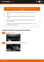 Profesionální průvodce výměnou součástky Vzduchovy filtr na tvém autě TOYOTA Avalon Limousine (_X3_) 3.5 (GSX30_)