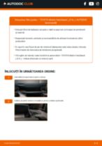 PDF manual pentru întreținere Matrix Hatchback (_E14_) 2.4 4WD (AZE144)