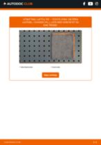 DIY-manual for utskifting av Luftfilter i TOYOTA DYNA 2023