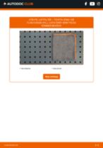 DIY-manual för byte av Luftfilter i TOYOTA DYNA