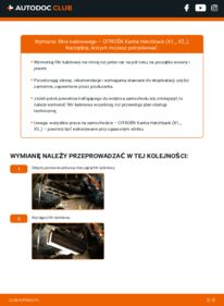 Jak wymienić Filtr powietrza kabinowy Xantia Hatchback (X1, X2) 1.9 Turbo D