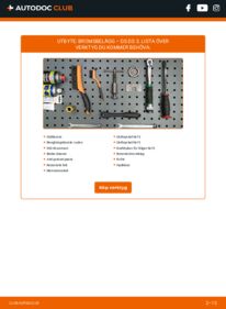Så byter du Bromsbelägg på 1.6 BlueHDi 100 (SABHY0, SABHYT) DS DS 3