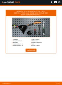 Kako izvesti menjavo: Oljni filter Cordoba I Vario Van / Kombi (6K5) 1.9 TDI