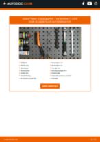 Online manual til udskiftning på egen hånd af Bremsekabel på Ssangyong Rexton W
