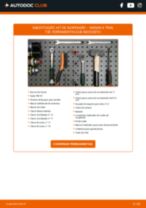 Manual online sobre a substituição de Friso de proteção de para-choques em SAAB 600