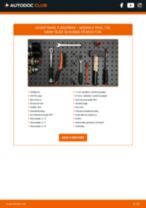 Trin-for-trin PDF-tutorial om skift af SUZUKI Cervo SC100 Viskerblade