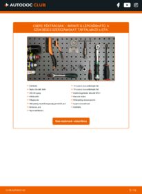 Hogyan végezze a cserét: 3.5 INFINITI G Saloon Féktárcsa