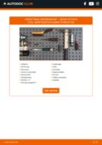 Udskiftning af Bremseskiver keramiske SKODA OCTAVIA (1U2): manual pdf