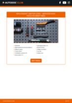 Replacing Spark plug wire MERCEDES-BENZ 190: free pdf