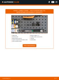 Kā veikt nomaiņu: 2.4 Audi A6 C5 Lambda zonde