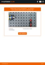 Trin-for-trin PDF-tutorial om skift af SAAB 96 Styrekugle