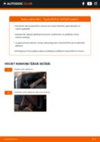 Avensis III Station wagon (T27) 2.0 D-4D (WWT271_) Salona filtrs: kā nomainīt? Pakāpeniskas rokasgrāmatas