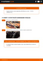 TOYOTA Avensis II Hatchback (T25) 2004 javítási és kezelési útmutató pdf