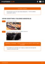 Den professionelle guide til udskiftning af Stabstag på din Toyota Avensis T27 Stationcar 2.0 D-4D (WWT271_)