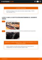 Tutorial de reparación y mantenimiento de TOYOTA Yaris III Hatchback (XP13) 2020