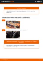 Den professionelle guide til udskiftning af Bremseskiver på din TOYOTA VIOS/YARIS Saloon (ZSP9_, NCP9_) 1.5 (NCP93_)