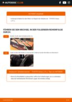 Die professionelle Anleitung für den Innenraumfilter-Wechsel bei deinem Venza AV10 3.5 4WD (GGV15_)