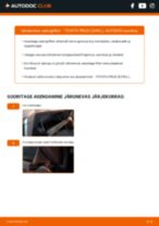 Kuidas vahetada Salongi õhufilter minu autol Prius I Sedaan (XW10) 1.5 Hybrid (NHW11) 1.5 Hybrid (NHW11)? Sammsammulised juhised