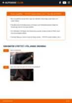 Steg-för-steg-guide i PDF om att byta Kupefilter i TOYOTA Avalon Limousine (_X4_)