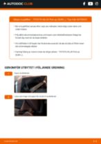 Kolla in våra informativa PDF-guider om underhåll och reparationer av TOYOTA HILUX Pickup (GUN1_)