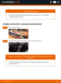 Jak provést výměnu: List stěrače Land Cruiser 200 (J200) 4.5 D V8