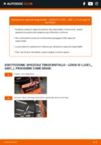 Cambio Spazzole tergicristallo posteriore e anteriore LEXUS da soli - manuale online pdf
