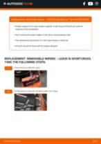 Step-by-step repair guide & owners manual for IS I Sportcross (XE10)