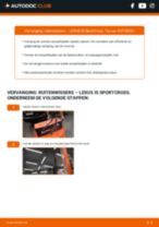 De professionele handleidingen voor Oliefilter-vervanging in je Lexus IS SportCross 200 (GXE10_)