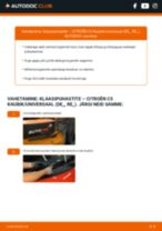 Professionaalsed juhised autoosa Mootorikinnitus vahetamiseks sinu autol CITROËN C5 Kasten/Kombi (DE_, RE_) 2.0 HDi