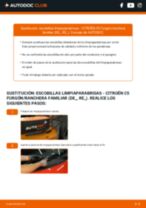 PDF manual sobre mantenimiento C5 Furgón/ranchera familiar (DE_, RE_) 2.0 HDi