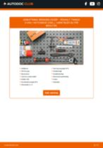 DIY-manual til udskiftning af Starterbatteri i RENAULT LAGUNA 2015