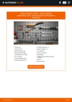 Bremžu Kluči priekšējie un aizmugurējie maiņa SKODA SUPERB Estate (3T5): ceļvedis pdf
