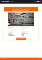 Remblokken achter en vóór veranderen SKODA SUPERB Estate (3T5): instructie pdf